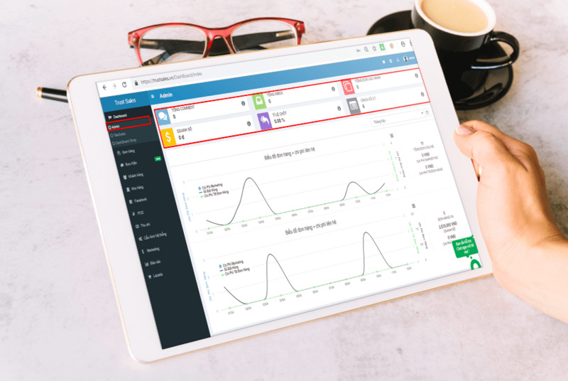 phần mềm bán hàng online miễn phí - TrustSales